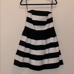 Black and white dress